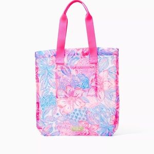Lilly Pulitzer Mesh Tote.